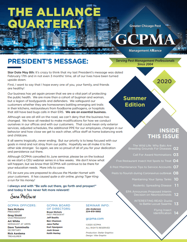 GCPMA Summer 2020 newsletter