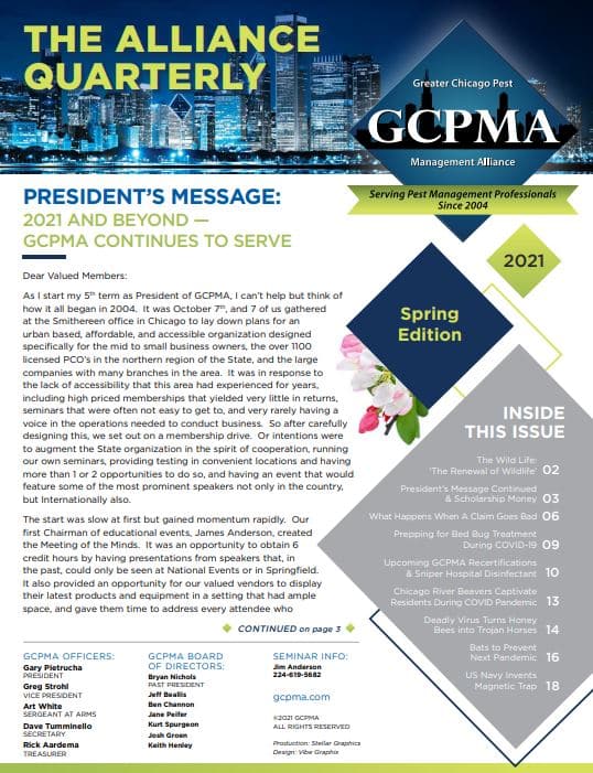 GCPMA Spring 2021 newsletter