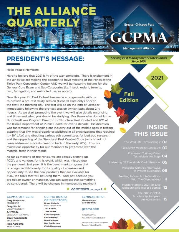 GCPMA Fall Newsletter 2021