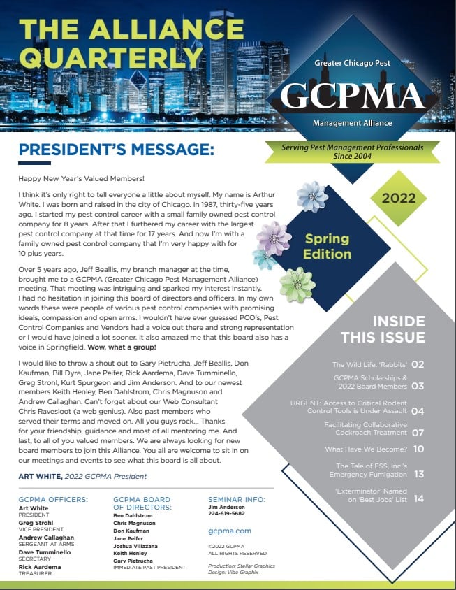 GCPMA Spring 2022 Newsletter
