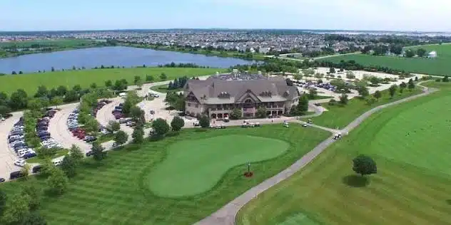 bolingbrook golf club wide areal shot